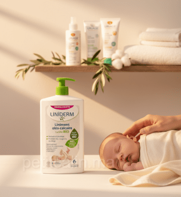 Gilbert Liniderm Liniment 1L flacon pompe bébé Maroc