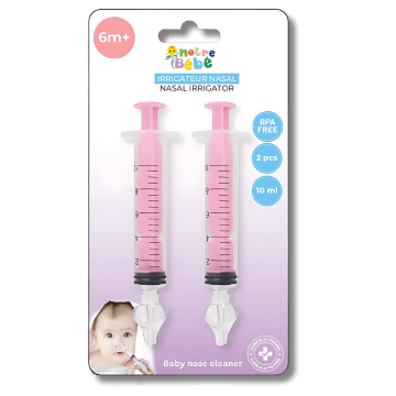 Seringues Nasales Bébé | Nettoyage Nez Doux & Sûr